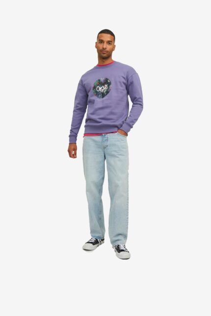 سویشرت مردانه  ایران مال Jack & Jones با کد 12242366-Purple