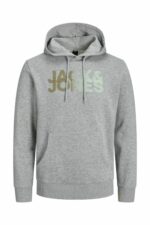 سویشرت مردانه  ایران مال Jack & Jones با کد 12243927-Light Grey