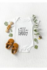 بادی نوزادی  ایران مال Lotus Baby با کد LTSBBYHELLODADDY2